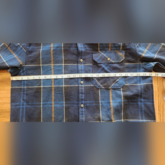 Le 31 By Simons Flannel Shirt Detachable Hood Sz XL Modern Fit - Picture 12 of 15